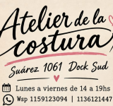 Atelier de la Costura: arreglos, confecciones y mucho más en Dock Sud Avellaneda